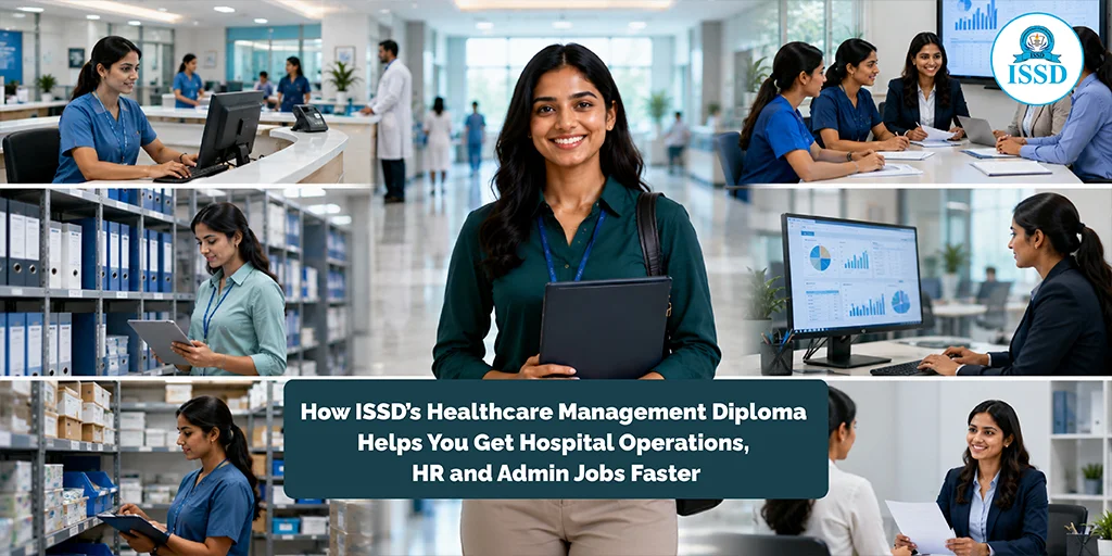 How ISSD’s Healthcare Management Diploma Helps You Get Hospital Operations, HR and Admin Jobs Faster
